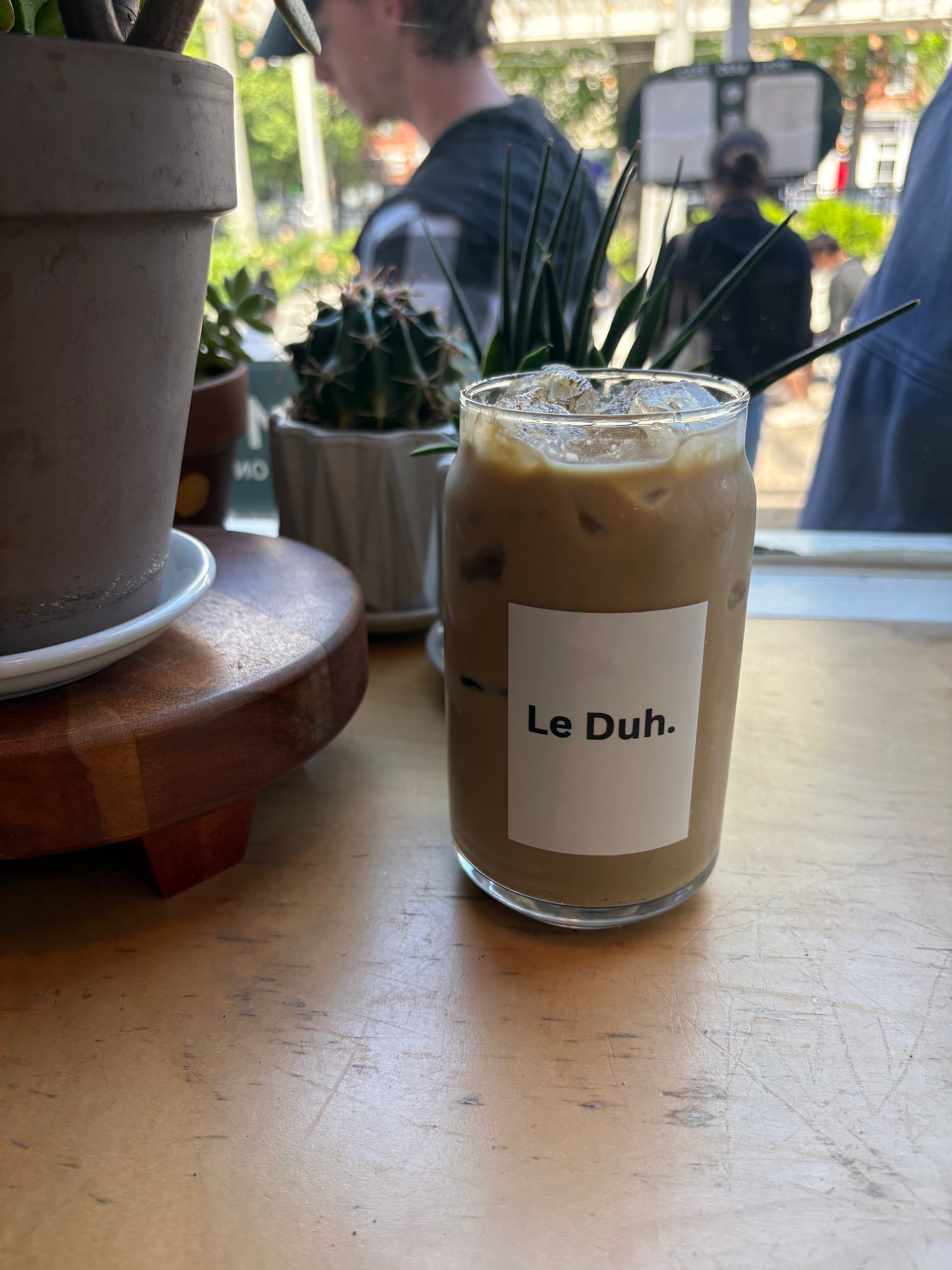 Le Duh Iced Drink cups